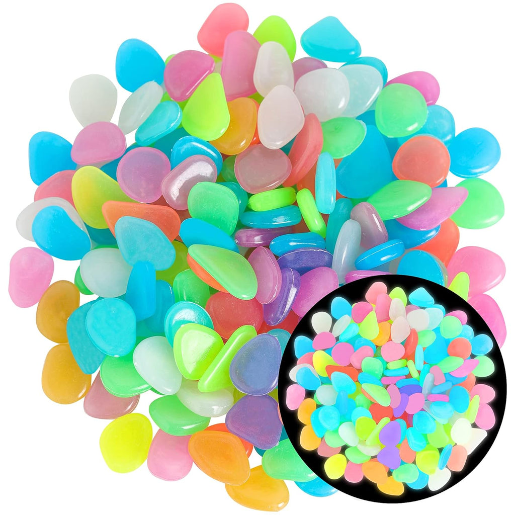 Luminous Stones – Mixed Color Glow Stones (150 pcs)