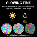 Luminous Stones – Mixed Color Glow Stones (150 pcs)